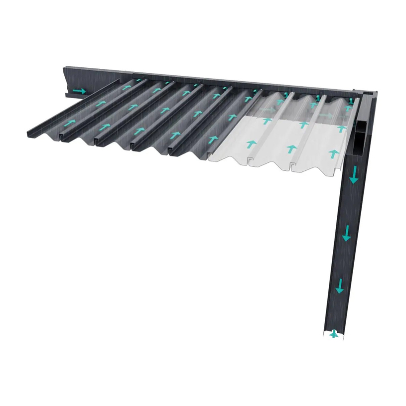 #ПЕРГОЛА INTRO NEO STEEL 400X300X250CM 3 #ПЕРГОЛА INTRO NEO STEEL 400X300X250CM 3