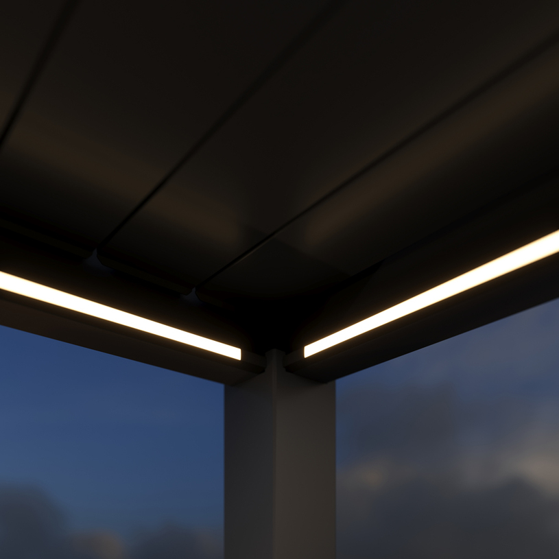 #К-кт 2бр греди с LED осветление 300cm #К-кт 2бр греди с LED осветление 300cm