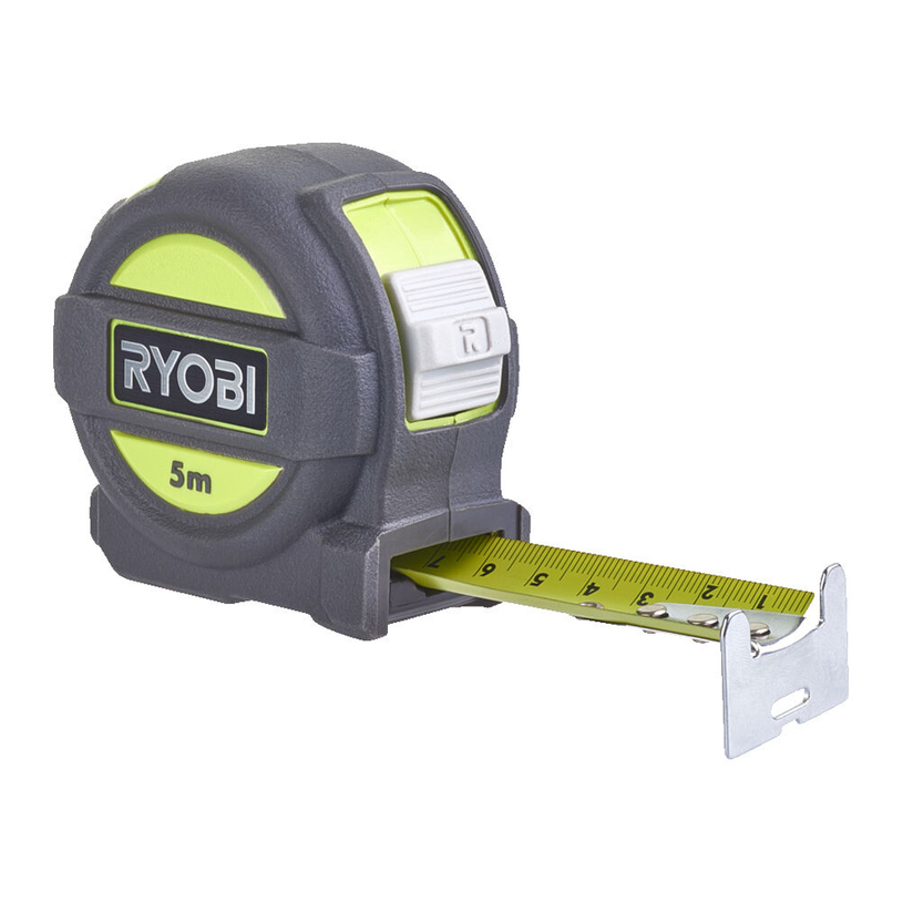 RYOBI РОЛЕТКА 5М X 25ММ RTM5M RYOBI РОЛЕТКА 5М X 25ММ RTM5M
