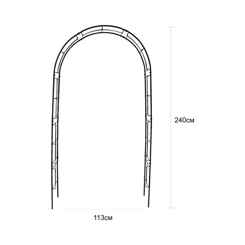 Градинска Арка 113х38х229cm HD-10505 Градинска Арка 113х38х229cm HD-10505