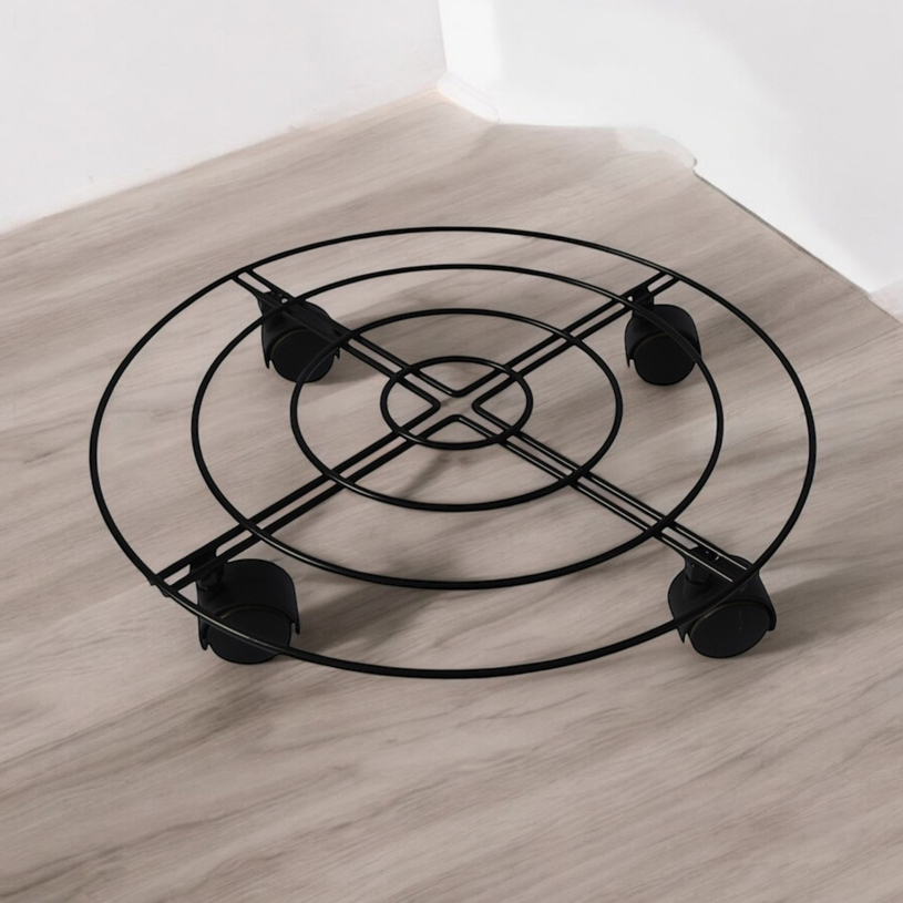 Поставка за саксия на колела Ф38cm Поставка за саксия на колела Ф38cm