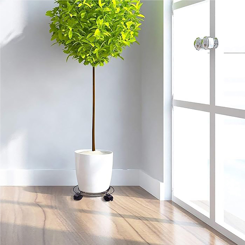 Поставка за саксия на колела Ф38cm Поставка за саксия на колела Ф38cm