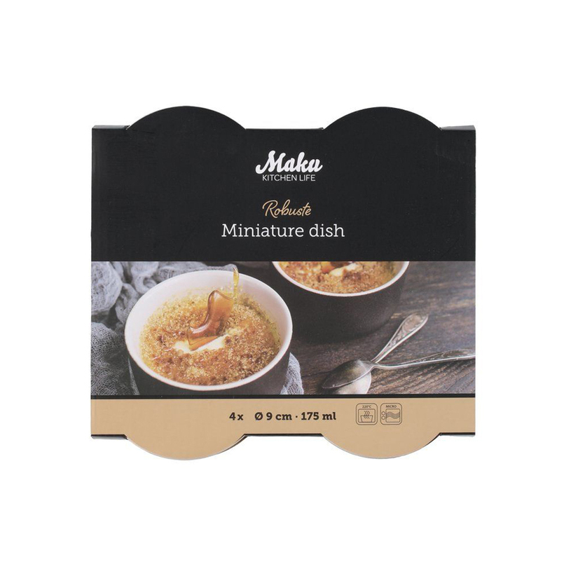 К-КТ КУПИЧКИ ЗА КРЕМ БРЮЛЕ 4 БР - 0.18L К-КТ КУПИЧКИ ЗА КРЕМ БРЮЛЕ 4 БР - 0.18L