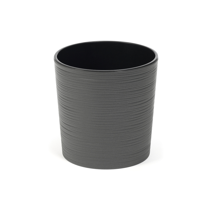 КАШПА МАЛВА РАЕ Ф25х25.5CM ГРАФИТ КАШПА МАЛВА РАЕ Ф25х25.5CM ГРАФИТ