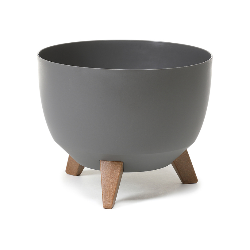 КАШПА МИСА РОМА Ф29х23CM СИВ КАШПА МИСА РОМА Ф29х23CM СИВ