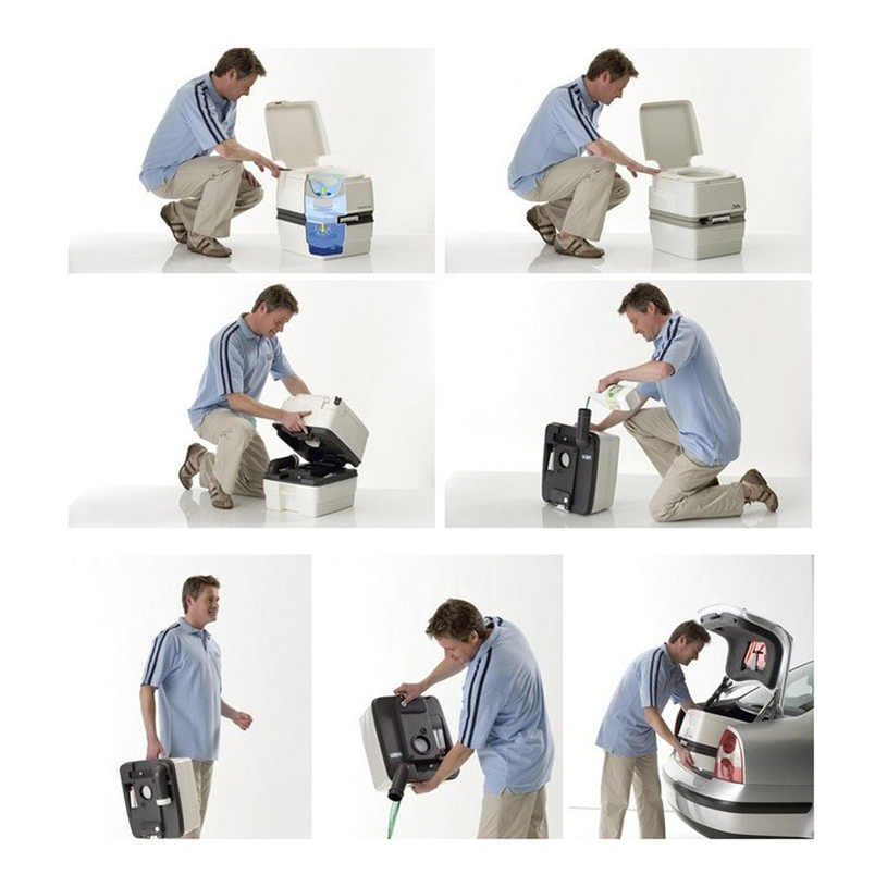 ХИМИЧЕСКА ТОАЛЕТНА 15L STIMEX 38х42x41cm ХИМИЧЕСКА ТОАЛЕТНА 15L STIMEX 38х42x41cm