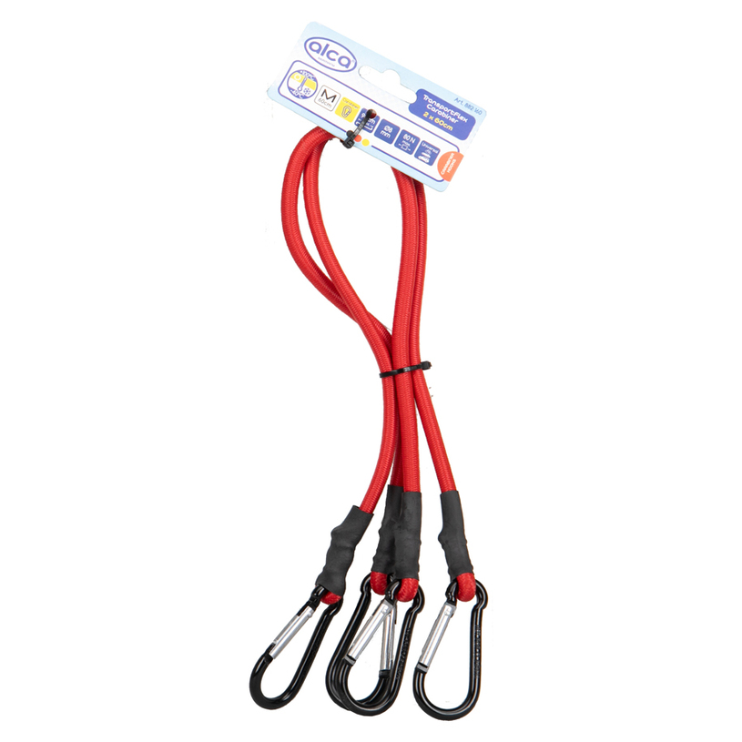 ДВОЙКА ЛАСТИЦИ С КАРАБИНИ 60СМ ЧЕРВЕН ДВОЙКА ЛАСТИЦИ С КАРАБИНИ 60СМ ЧЕРВЕН