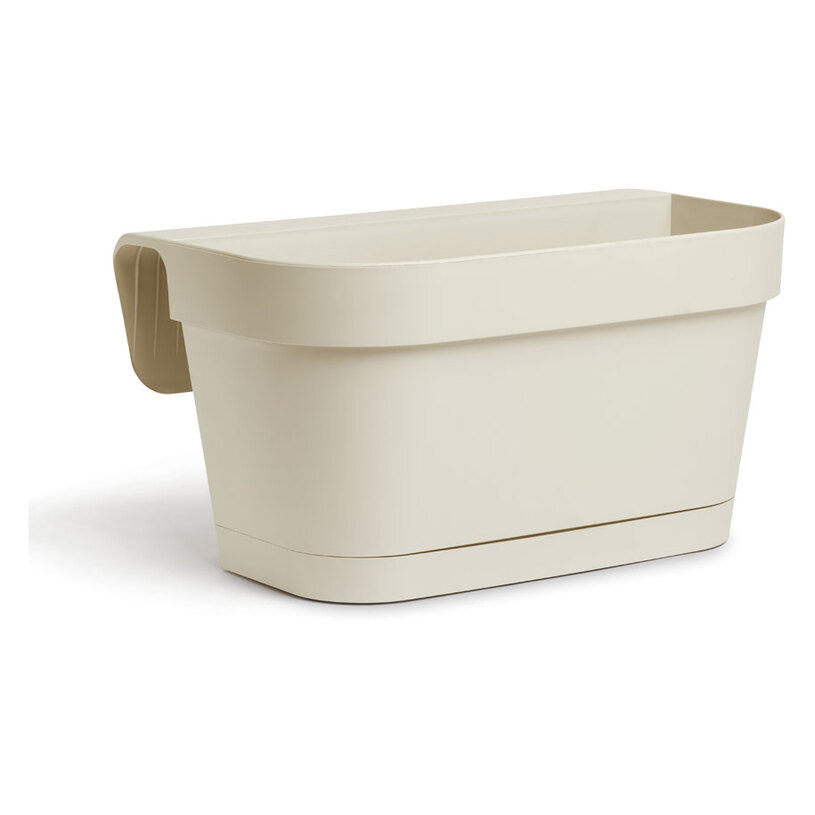 ПЛАСТМАСОВА САКСИЯ B-SMART 46X16CM БАДЕМ ПЛАСТМАСОВА САКСИЯ B-SMART 46X16CM БАДЕМ
