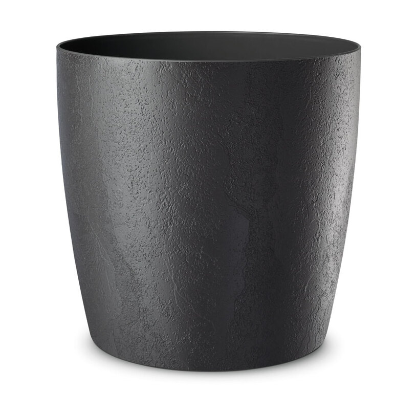 ПЛАСТМАСОВА САКСИЯ MILANO 35X34CM ЧЕРНО ПЛАСТМАСОВА САКСИЯ MILANO 35X34CM ЧЕРНО