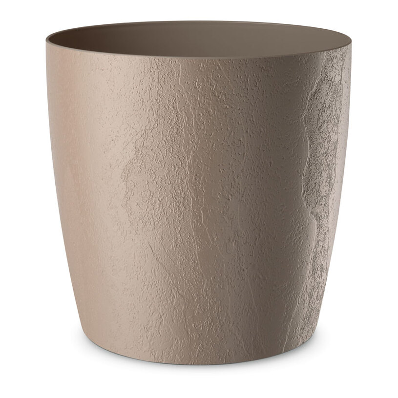 ПЛАСТМАСОВА САКСИЯ MILANO 35X34CM ТАУПЕ ПЛАСТМАСОВА САКСИЯ MILANO 35X34CM ТАУПЕ