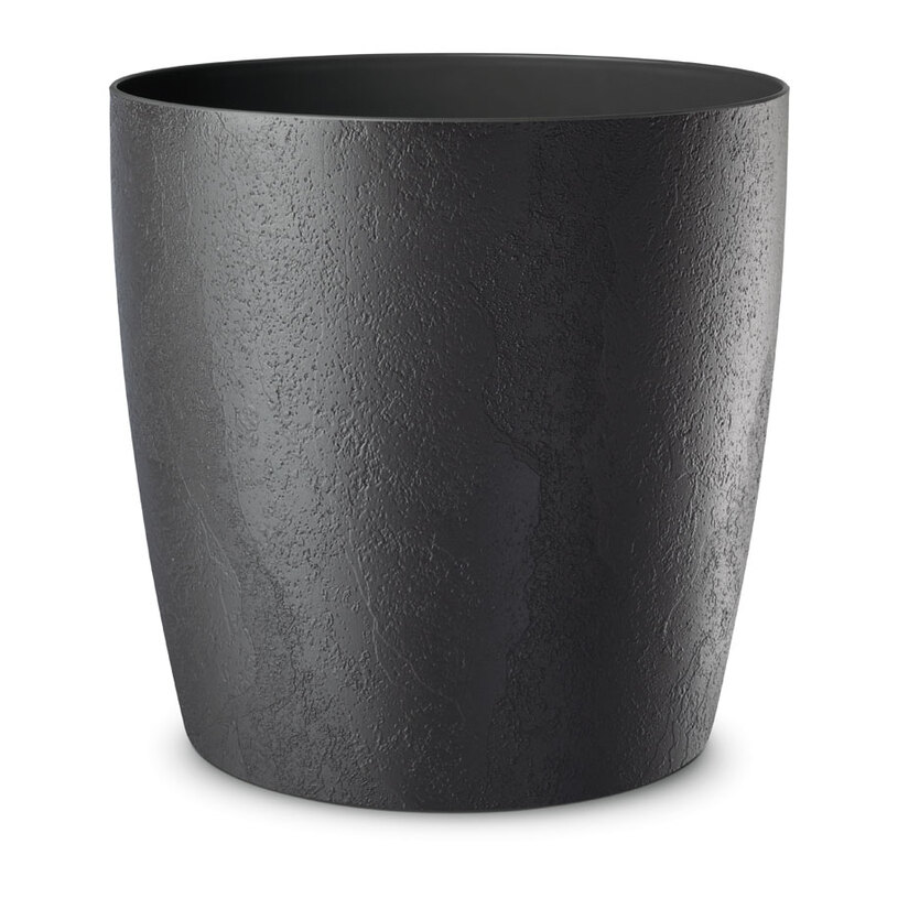 ПЛАСТМАСОВА САКСИЯ MILANO 30X29CM ЧЕРНО ПЛАСТМАСОВА САКСИЯ MILANO 30X29CM ЧЕРНО