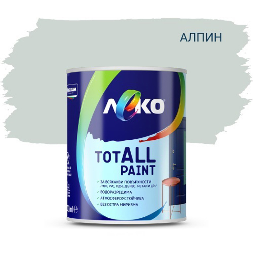 LEKO TOTALL PAINT АЛПИН 0.600 L LEKO TOTALL PAINT АЛПИН 0.600 L
