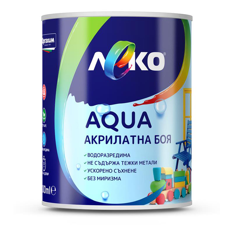 AQUA АКРИЛАТНА БОЯ САТЕН КАШМИР 600 ML AQUA АКРИЛАТНА БОЯ САТЕН КАШМИР 600 ML