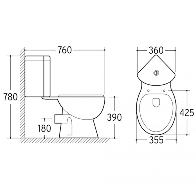 ЪГЛОВ МОНОБЛОК 7636P RIMLESS^ ЪГЛОВ МОНОБЛОК 7636P RIMLESS^