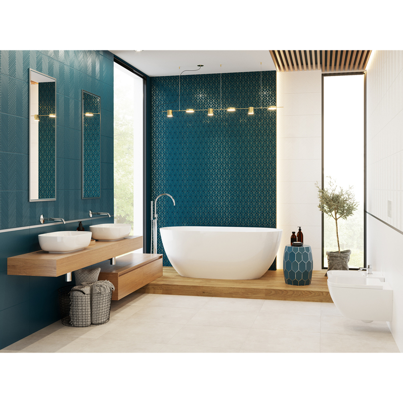 ДЕКОР BLUE MAT 30X60 1БР ДЕКОР BLUE MAT 30X60 1БР