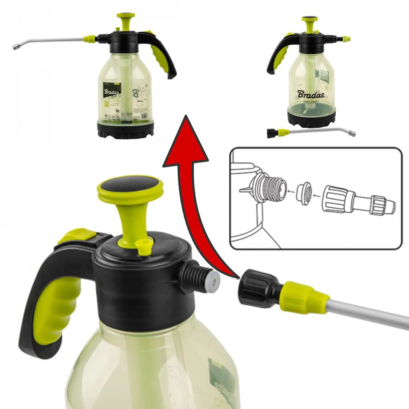 ПУЛВЕРИЗАТОР AQUA SPRAY CLEAR 1.5l ПУЛВЕРИЗАТОР AQUA SPRAY CLEAR 1.5l