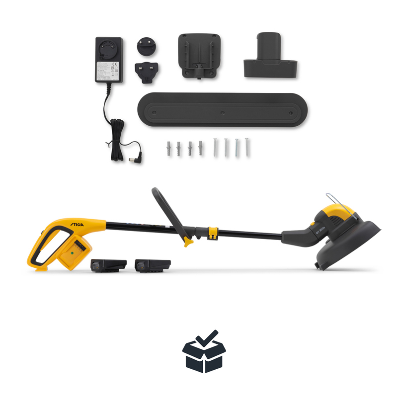 #STIGA АКУМ. ТРИМЕР GT 300E KIT #STIGA АКУМ. ТРИМЕР GT 300E KIT