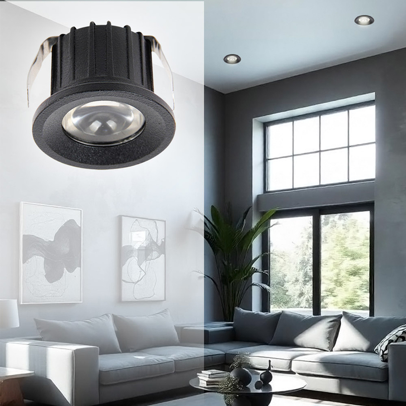 LED ЛУНА OMIX 3W CL 4000K ЧЕРНА VIVA LED ЛУНА OMIX 3W CL 4000K ЧЕРНА VIVA