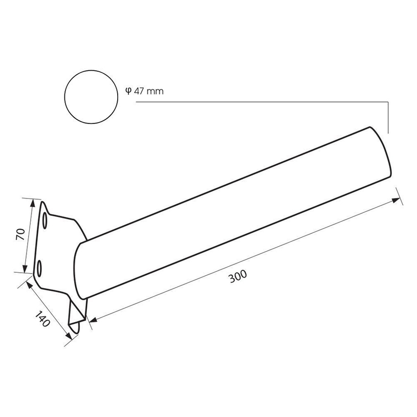 РОГАТКА ЗА СТЕНА REX WALL ARM РОГАТКА ЗА СТЕНА REX WALL ARM