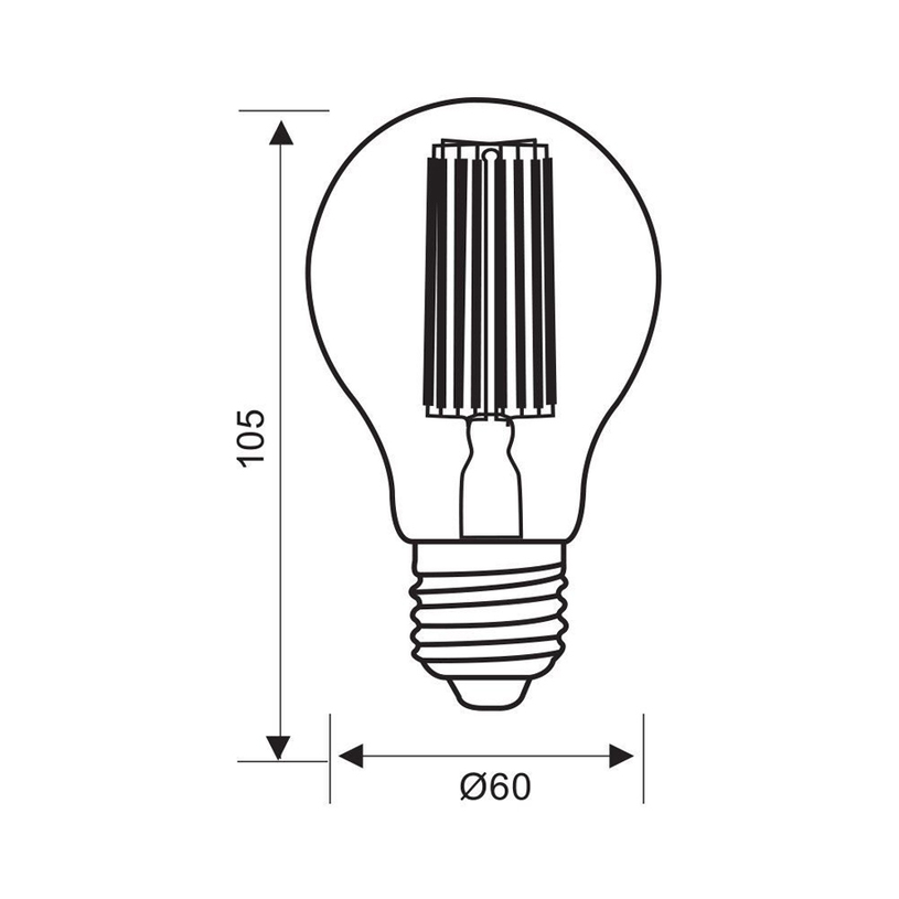 LED КРУШКА E27 14W 4K 2000LM FIL VIVA LED КРУШКА E27 14W 4K 2000LM FIL VIVA