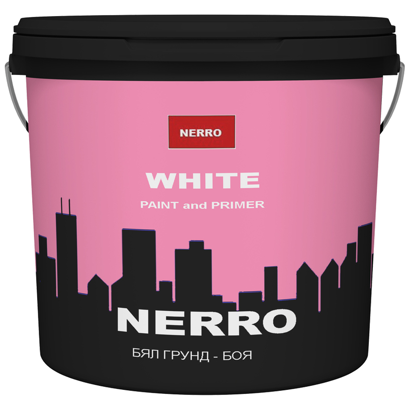 NERRO WHITE БЯЛ ГРУНД - БОЯ 3 L NERRO WHITE БЯЛ ГРУНД - БОЯ 3 L