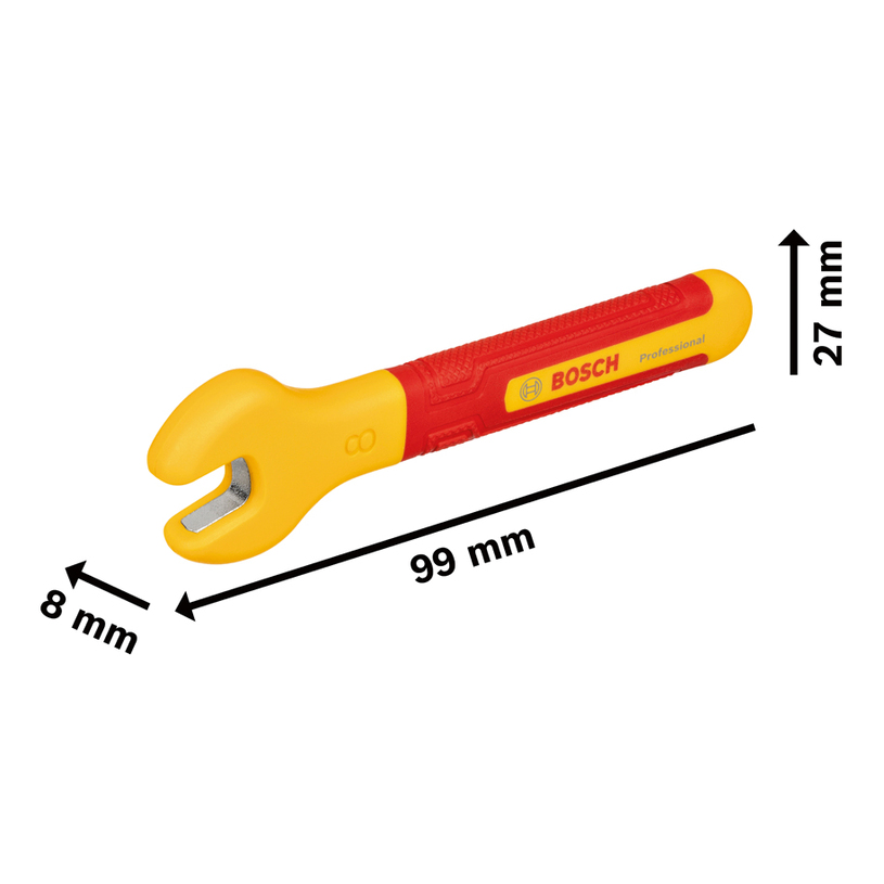 BOSCH BLUE ГАЕЧЕН КЛЮЧ 8MM BOSCH BLUE ГАЕЧЕН КЛЮЧ 8MM