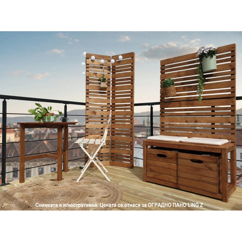 ОГРАДНО ПАНО LING Z 80x184.5cm ОГРАДНО ПАНО LING Z 80x184.5cm