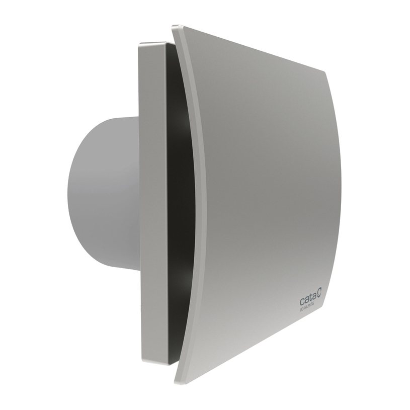 &ВЕНТИЛАТОР UC10 SILENTIS SILVER С КЛАПА &ВЕНТИЛАТОР UC10 SILENTIS SILVER С КЛАПА