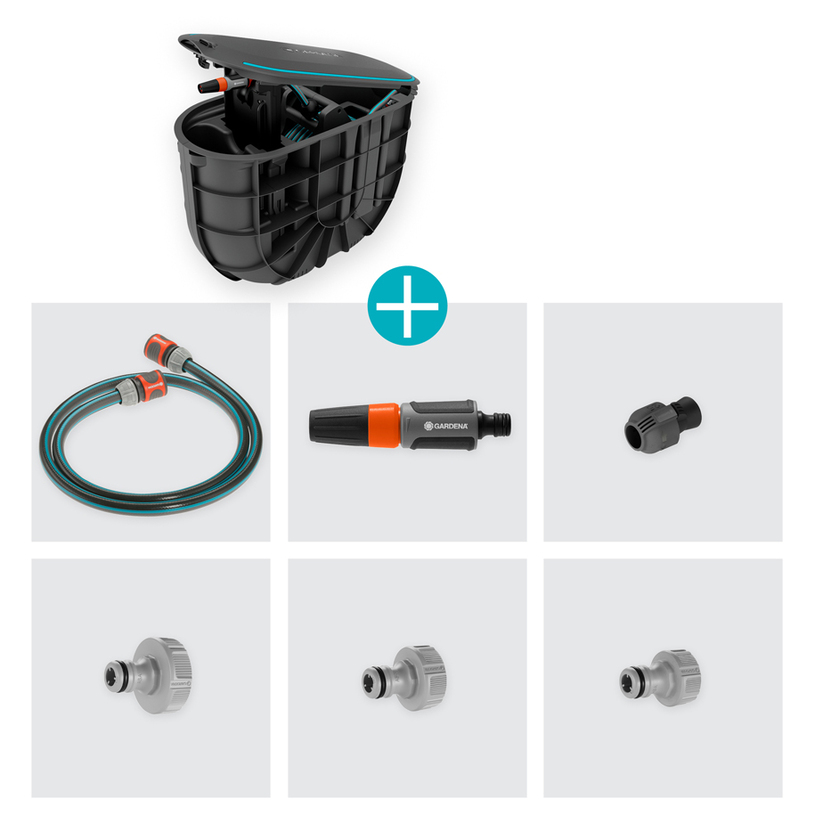 GARDENA ПОДЗЕМНА КУТИЯ Hose Box RollUp M GARDENA ПОДЗЕМНА КУТИЯ Hose Box RollUp M