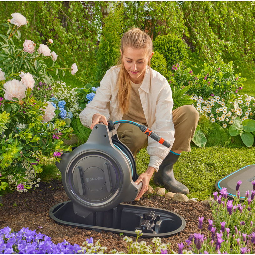 GARDENA ПОДЗЕМНА КУТИЯ Hose Box RollUp M GARDENA ПОДЗЕМНА КУТИЯ Hose Box RollUp M