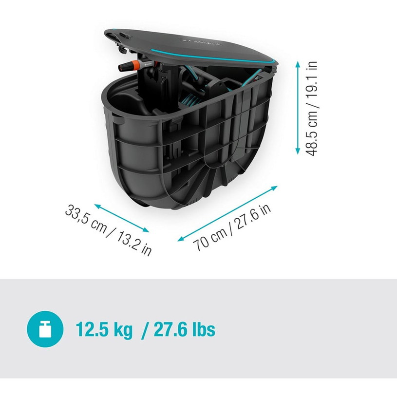 GARDENA ПОДЗЕМНА КУТИЯ Hose Box RollUp M GARDENA ПОДЗЕМНА КУТИЯ Hose Box RollUp M