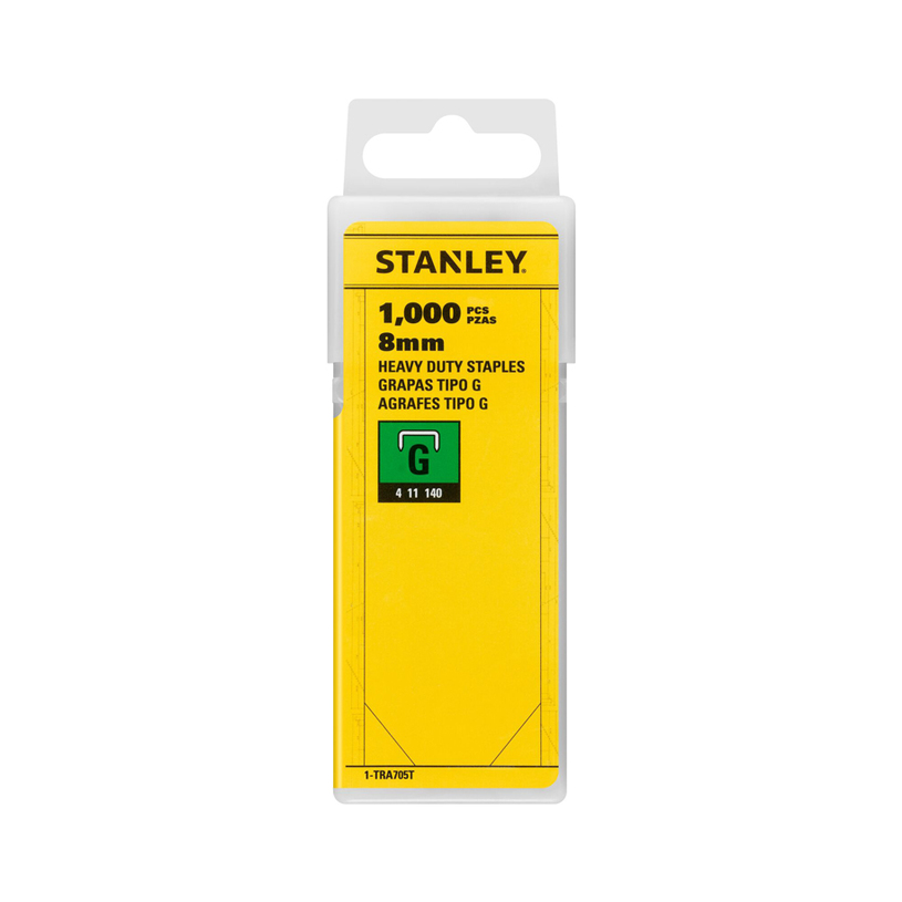 STANLEY СКОБИ ЗА ТАКЕР Т.G11 8MM 1000БР STANLEY СКОБИ ЗА ТАКЕР Т.G11 8MM 1000БР