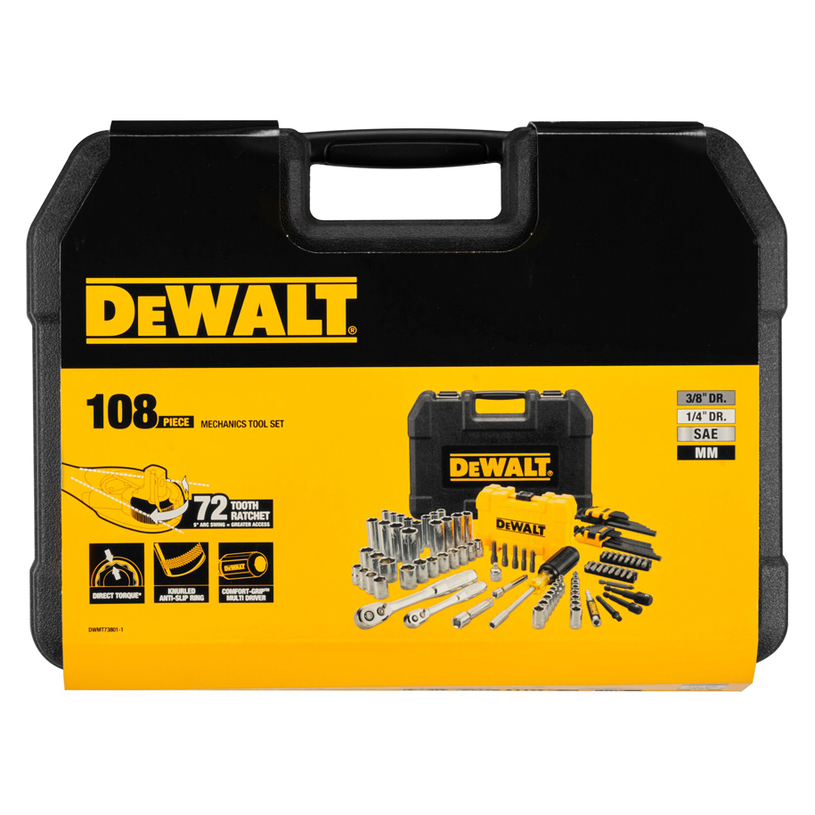 #DEWALT КОМПЛЕКТ ИНСТРУМЕНТИ 108 ЧАСТИ #DEWALT КОМПЛЕКТ ИНСТРУМЕНТИ 108 ЧАСТИ