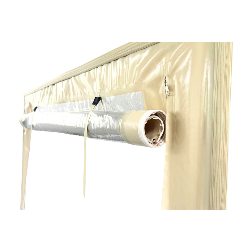 Ветроупорна завеса 130х250cm цип беж Ветроупорна завеса 130х250cm цип беж