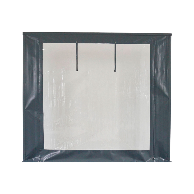 Ветроупорна завеса 130х250cm цип сив Ветроупорна завеса 130х250cm цип сив