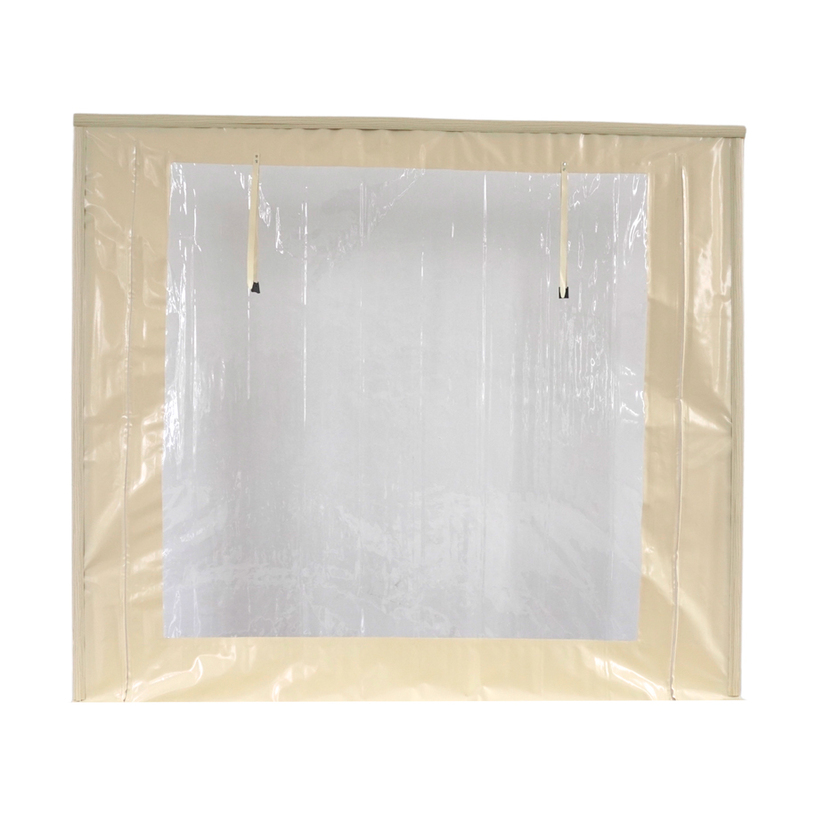 Ветроупорна завеса 400х250cm цип беж Ветроупорна завеса 400х250cm цип беж