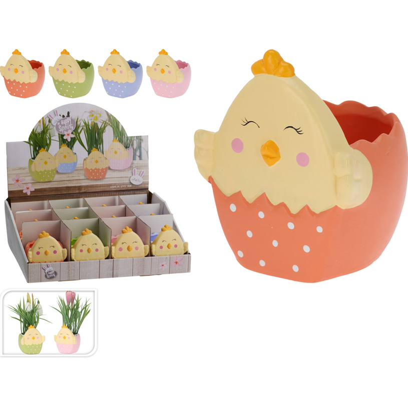 КЕРАМИЧНА КАШПА ПИЛЕ 8X10CM APF807430 КЕРАМИЧНА КАШПА ПИЛЕ 8X10CM APF807430