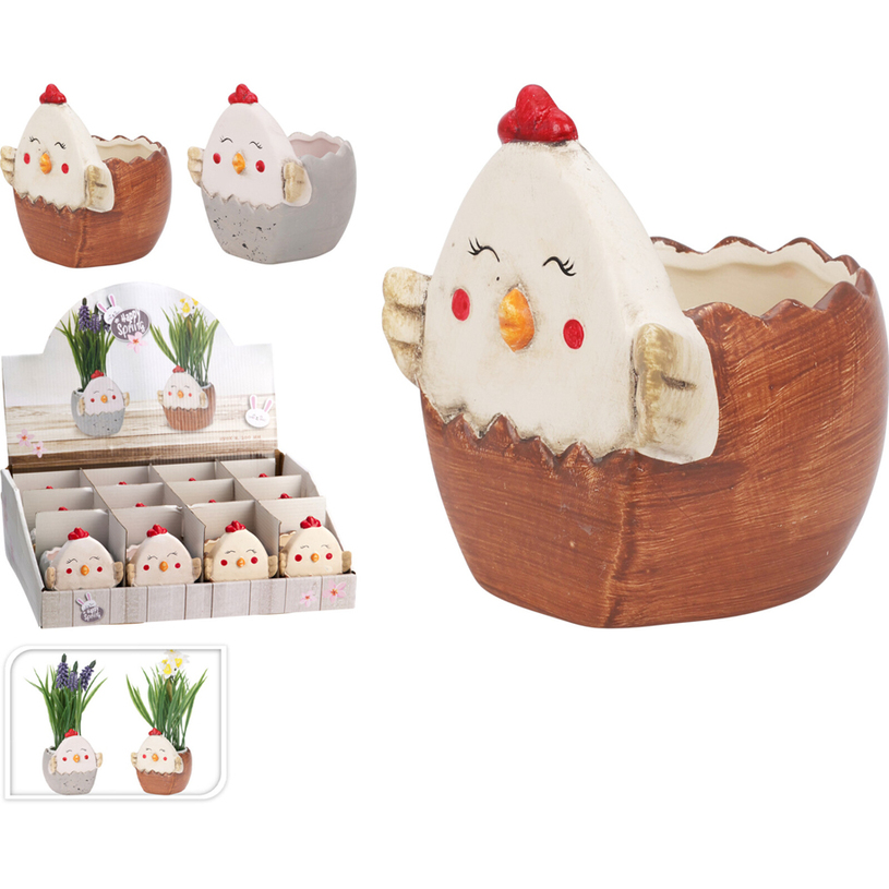 КЕРАМИЧНА КАШПА ПИЛЕ 8X10CM APF807440 КЕРАМИЧНА КАШПА ПИЛЕ 8X10CM APF807440