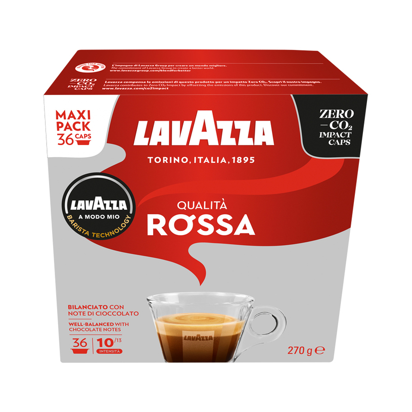 КАФЕ LAVAZZA AMM QUALITA ROSSA MAXI 36БР КАФЕ LAVAZZA AMM QUALITA ROSSA MAXI 36БР