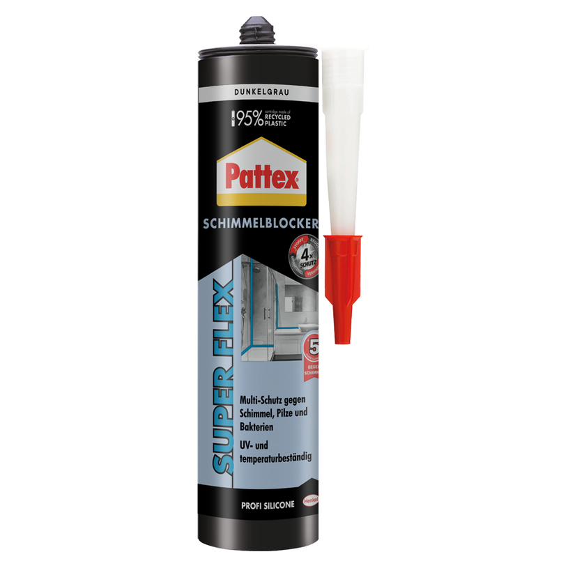 PATTEX САНИТ СИЛИКОН, ТЪМНОСИВ 310 МЛ PATTEX САНИТ СИЛИКОН, ТЪМНОСИВ 310 МЛ