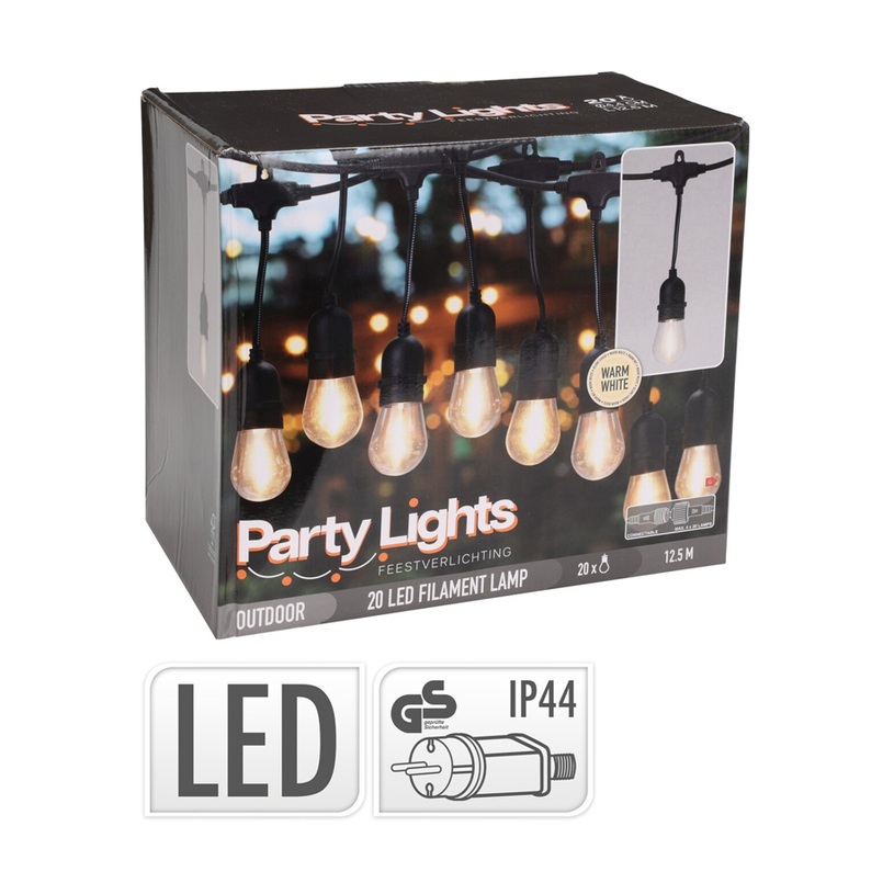 ГРАДИНСКО ОСВЕТЛЕНИЕ 20бр WW LG1000020 ГРАДИНСКО ОСВЕТЛЕНИЕ 20бр WW LG1000020