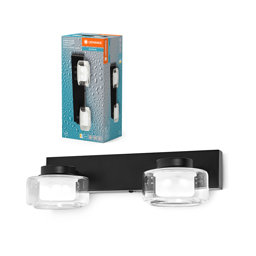 LED ТЯЛО ЗА БАНЯ 2X5.5W IP44 CLICK OSRAM LED ТЯЛО ЗА БАНЯ 2X5.5W IP44 CLICK OSRAM