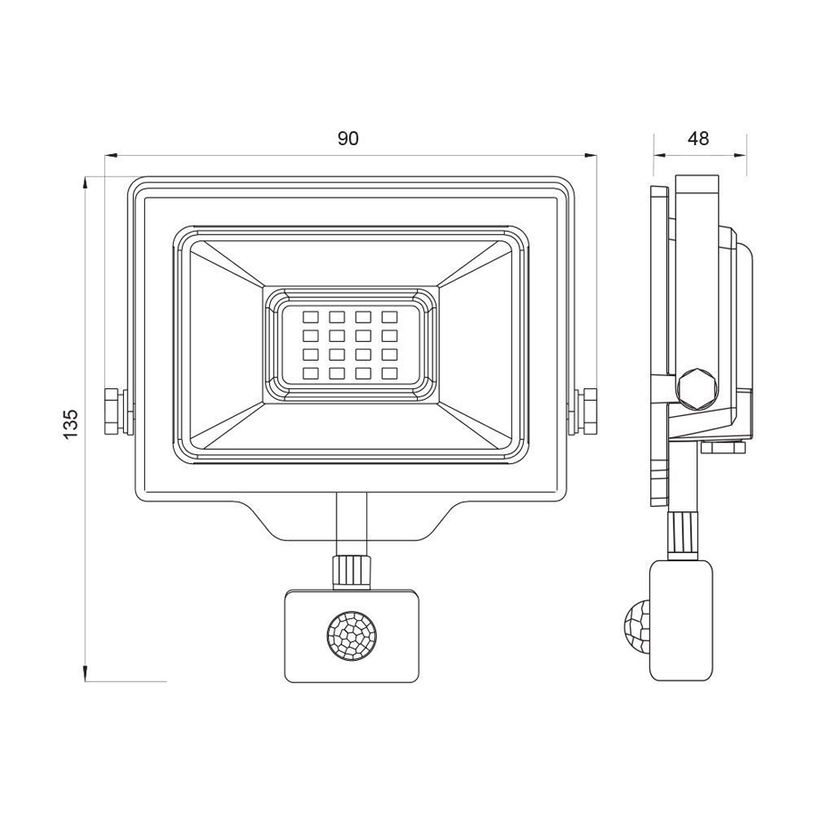 LED ПРОЖЕКТОР 10W 64K IP44 SHIFT VIVALUX LED ПРОЖЕКТОР 10W 64K IP44 SHIFT VIVALUX