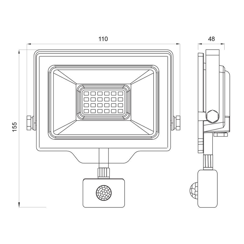 LED ПРОЖЕКТОР 20W 64K IP44 SHIFT VIVALUX LED ПРОЖЕКТОР 20W 64K IP44 SHIFT VIVALUX