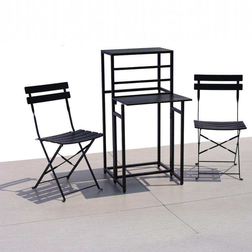 Балконски сет маса+2 стола сгъв COMPACT Балконски сет маса+2 стола сгъв COMPACT