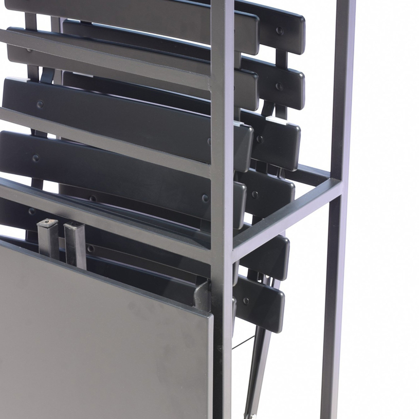 Балконски сет маса+2 стола сгъв COMPACT Балконски сет маса+2 стола сгъв COMPACT