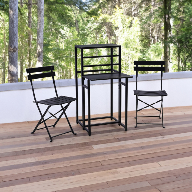 Балконски сет маса+2 стола сгъв COMPACT Балконски сет маса+2 стола сгъв COMPACT