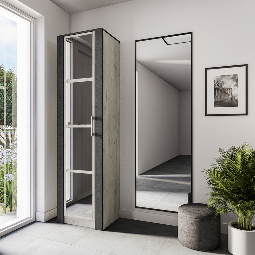 ШКАФ ЗА ОБУВКИ CUBITUS 54X197X43 CM ШКАФ ЗА ОБУВКИ CUBITUS 54X197X43 CM