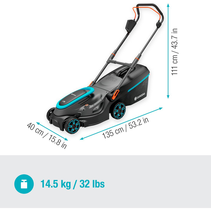 GARDENA АКУМ.КОСАЧКА POWERMAX 37/36V SL GARDENA АКУМ.КОСАЧКА POWERMAX 37/36V SL