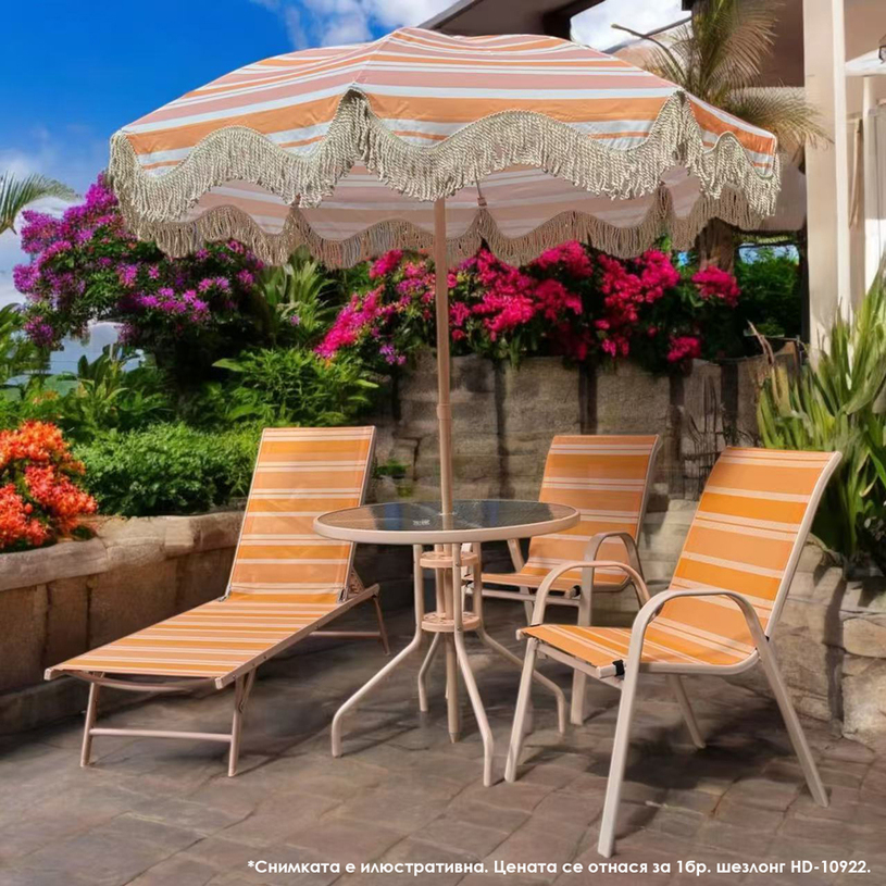 ГРАДИНСКИ ШЕЗЛОНГ 180Х56Х89CM ГРАДИНСКИ ШЕЗЛОНГ 180Х56Х89CM